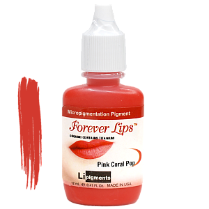 Пигмент Forever Lips Pink Coral Pop